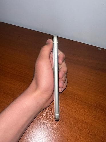 32 дюйм: IPhone 11, Колдонулган, 128 ГБ, Ак, Каптама, 75 % — 6