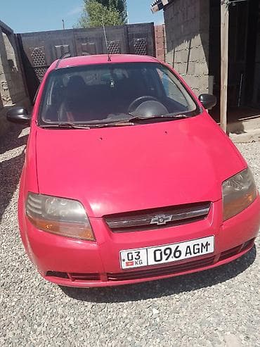 Унаа: Chevrolet Aveo: 2005 г., 1.2 л, Кол менен иштөөчү, Бензин, Хетчбек — 1
