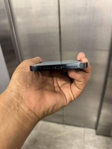 айфон 12 промах: IPhone 12 Pro Max, Колдонулган, 256 ГБ, Pacific Blue, Коргоочу айнек, Каптама, 84 % — 6