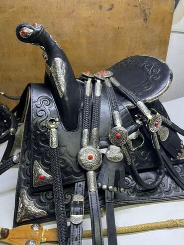 клинок рассекающий демонов тренировка столпов бишкек: Парадное казахское седло «Кудама» с богатым набором серебряного — 2