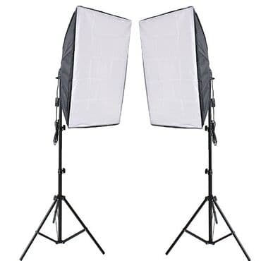 кольцевые лампы: Софтбокс "Bobby studio" 50x70 (2шт) бишкек студийный свет идеален — 5