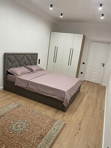 3 к: 2 комнаты, Люкс, элитка, Асанбай мкр, Душевая кабина, Постельное белье, Кондиционер — 2