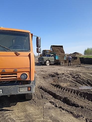 яма копать: Песок, Ивановский карьер, Насыпью, Камаз — 3