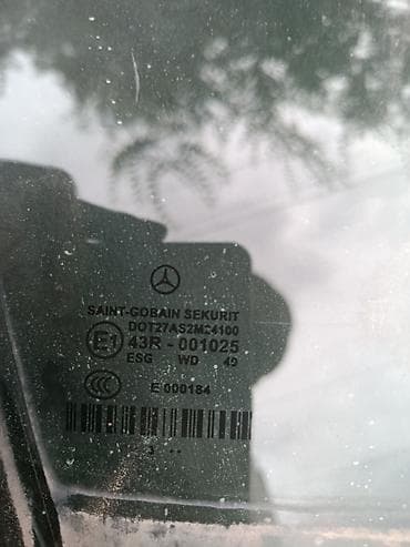 мягкое стекло: Стекло Переднее правое Mercedes-Benz, Оригинал — 1