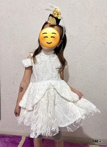 ростовые куклы прокат бишкек: Костюм лебедя НАПРОКАТ. В комплекте: платье, ободок, подъюбник — 1