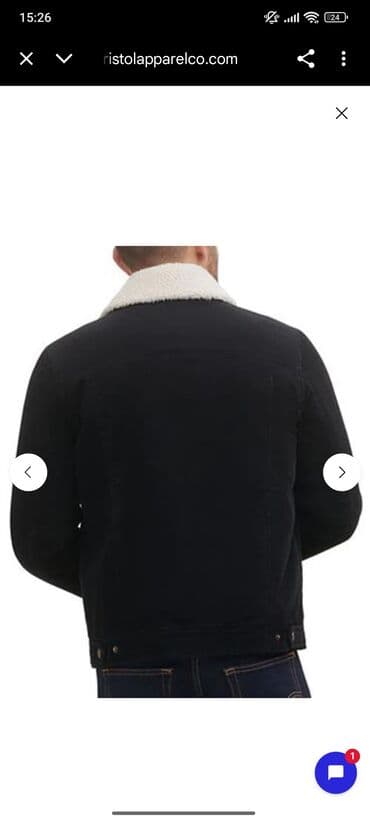 купить женскую обувь больших размеров: Мужская куртка, M, Guess, Новый, цвет - Черный, Бесплатная доставка — 3