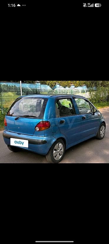 сктер: Daewoo Matiz: 2000 г., Кол менен иштөөчү, Бензин, Хетчбек — 1