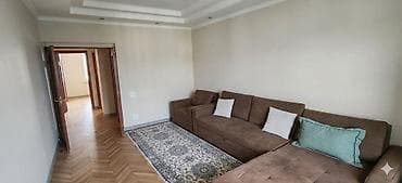 osh flat: 2 комнаты, 59 м², 12 мкр 106 серия, 9 этаж, Косметический ремонт — 4