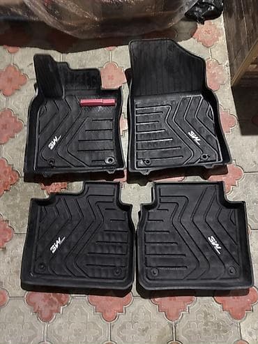 3D Полики Для салона Lexus, цвет - Черный, Б/у, Платная доставка