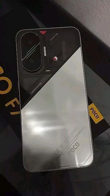 мега вид: Poco F7, Б/у, 512 ГБ, цвет - Серебристый, 2 SIM — 2