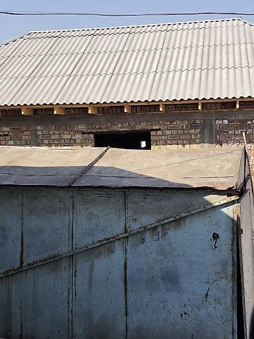 Металлический гараж/хозблок из листовой стали - Каркас и обшивка из at lalafo.kg Металлический гараж/хозблок из листовой стали - Каркас и обшивка из