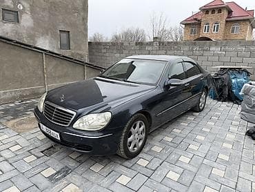 авто в такси: Mercedes-Benz S-Class: 2003 г., 5 л, Автомат, Бензин, Седан — 2
