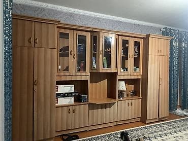 ресторация диваны: Стенка-шкаф, Тип стенки-шкафа: Модульная, Для зала, Особенности: С отделением под телевизор — 1