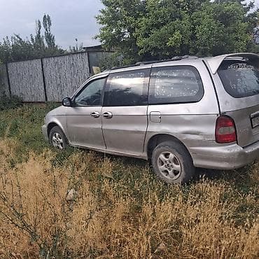 Унаа: Kia Carnival: 1998 г., 2.9 л, Кол менен иштөөчү, Дизель, Вэн/Минивэн — 7
