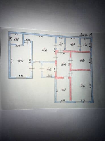 чон арык дом: Дом, 112 м², 4 комнаты, Собственник, Старый ремонт — 18