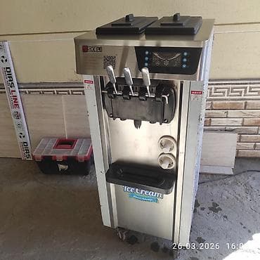 Профессиональный фризер для мягкого мороженого S KELI (напольный) -