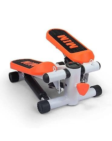 Мини-степпер для дома Компактный кардио‑тренажёр с двумя независимыми