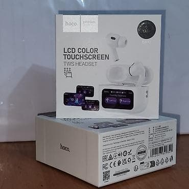 Вкладыши, Hoco, Новый, Беспроводные (Bluetooth), Классические