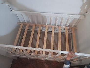 детский кровать с люлькой: Детская кроватка с маятниковым механизмом и выдвижным ящиком — 3