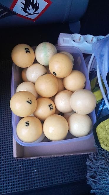 Шары для русского бильярда (комплект) - Диаметр стандартный для