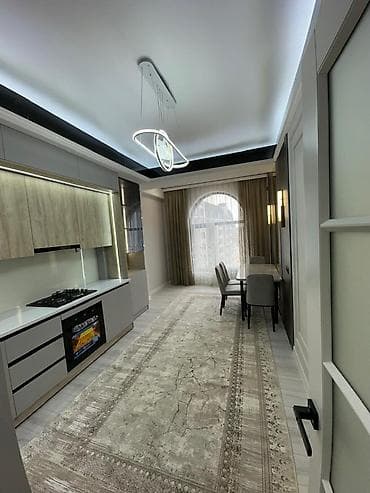 elegance stroy: 1 комната, 45 м², Элитка, 12 этаж, Дизайнерский ремонт — 3