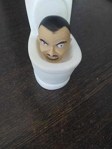 игурушка машина: Игрушка‑прикол «Голова в унитазе» - Настольная фигурка в виде — 2