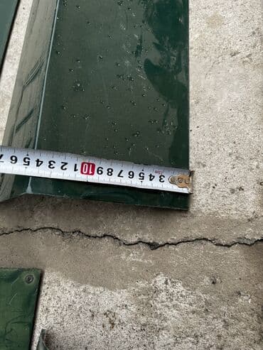 куплю технику: Продаю конек за все 2200 для крыш двух скатный, все вместе, зеленый — 5