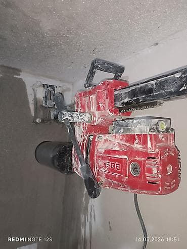 апарат пена: Алмазное бурение отверстий в бетоне, кирпиче и монолите - Сверление — 1