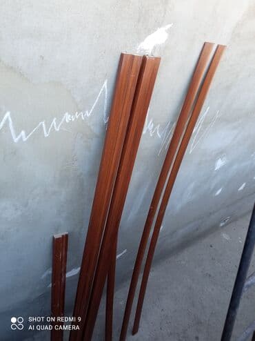 дверь деревянные: Двери в частный дом, Дерево, Со стеклом, Российская, цвет - Коричневый, Б/у — 9