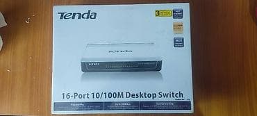 24 портовый коммутатор: Tenda S16 16-портовый мегабитный коммутатор, который предназначен для — 1