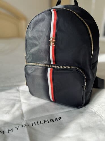 куплю чехлы: Продаю Рюкзак Tommy Jeans (Tommy Hilfiger) - Цвет: черный с фирменной — 2