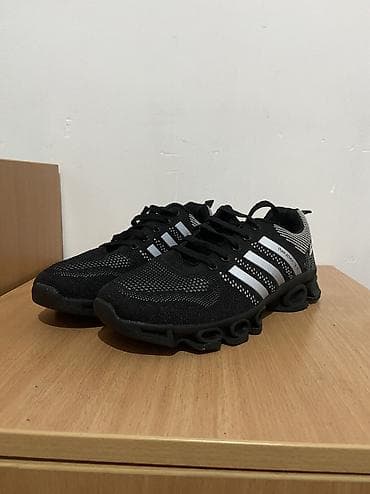 обувь 39 40: Мужские кроссовки, 42.5, Adidas, Новый, цвет - Черный, Самовывоз — 5