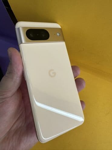 google cardboard: Google Pixel 8, Б/у, 128 ГБ, цвет - Бежевый, 2 SIM — 1