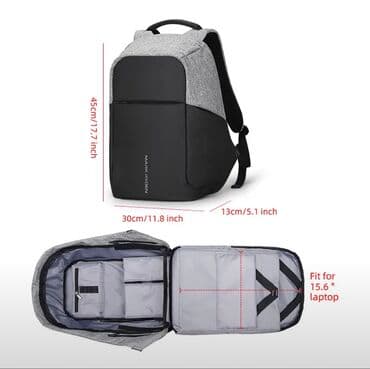 бишкек ноутбук: Многофункциональный рюкзак, мужской, цвет чёрный. (г. Каракол) — 4