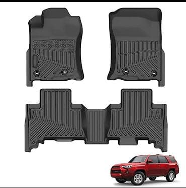 Аксессуары для салона: 3D Полики Для салона Toyota, цвет - Черный — 1