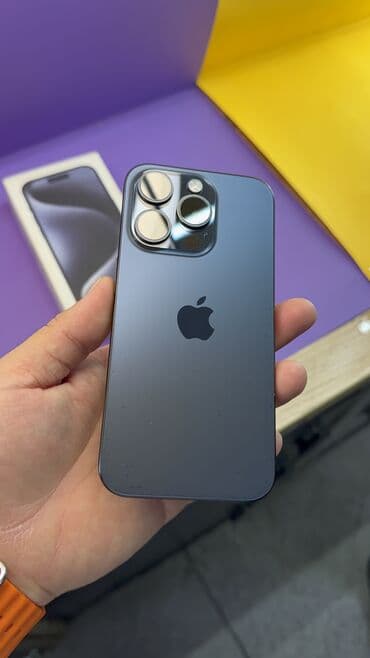 айфон pro mobile: IPhone 15 Pro, Б/у, 256 ГБ, Коробка, 93 % — 4