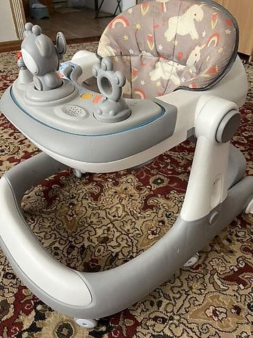 Детские ходунки с игровой панелью - Тип: классические ходунки на