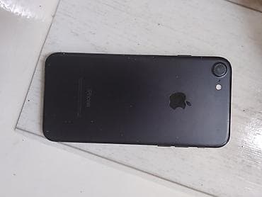 Техника и электроника: IPhone 7, Б/у, 64 ГБ, Черный, 100 % — 1