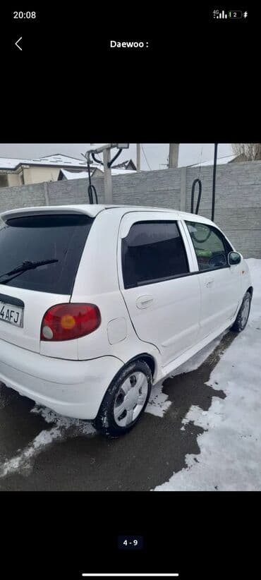 двигатель дэу матиз 0.8 цена бишкек: Daewoo Matiz: 2001 г., 0.8 л, Механика, Бензин, Седан — 4
