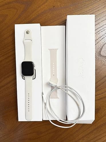 logitech combo touch: Apple Watch Series 8 - 45мм АКБ 99% с комплектом аксессуаров - — 1
