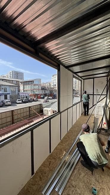 Курулуш жана оңдоо кызматтары: Вынос балкона/лоджии с остеклением и облицовкой «под ключ» Описание — 4