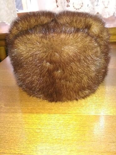 Шапка норковая обманка р. 57, 58 есть ещё серая р.58 at lalafo.kg Шапка норковая обманка р. 57, 58 есть ещё серая р.58