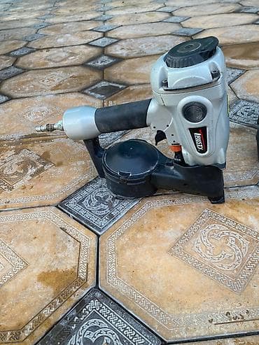 Үй жана бакча: Пневматический барабанный нейлер IRUSTY (coil nailer) - Тип — 1