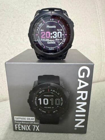 купить старлинк: Garmin Fēnix 7X Sapphire Solar — премиальные мультиспортивные часы с — 5