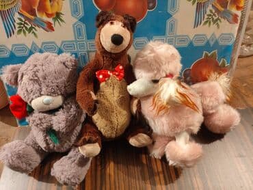 Мягкие игрушки в отличном состоянии