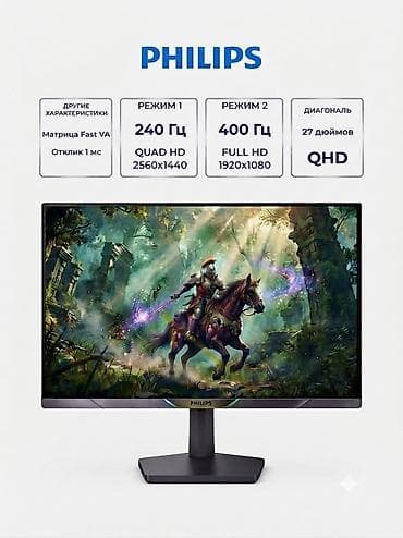 монитор на марк 2: Монитор, Philips, Новый, LED, 27" - 28" — 1