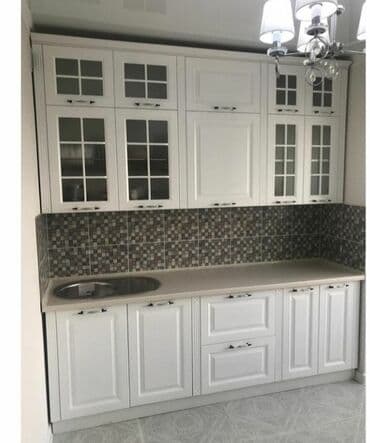 проектирование кухонной мебели: Кухонный гарнитур, Новый, цвет - Белый, МДФ, Бесплатная доставка, Платная доставка — 5