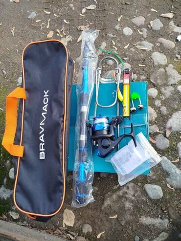 удочку: Продаю рыболовный набор для начинающего рыбака!Новый.Телескопичка — 3