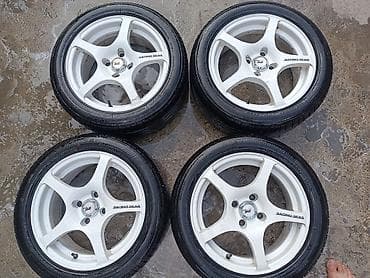 Колеса в сборе 195 / 40 / R 15, Всесезонная, Комплект, Литые, отверстий - 4