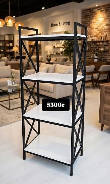 стилаж полка: Стеллаж Для книг, Лофт, 200 см * 100 см * 32 см, 
Новый — 7